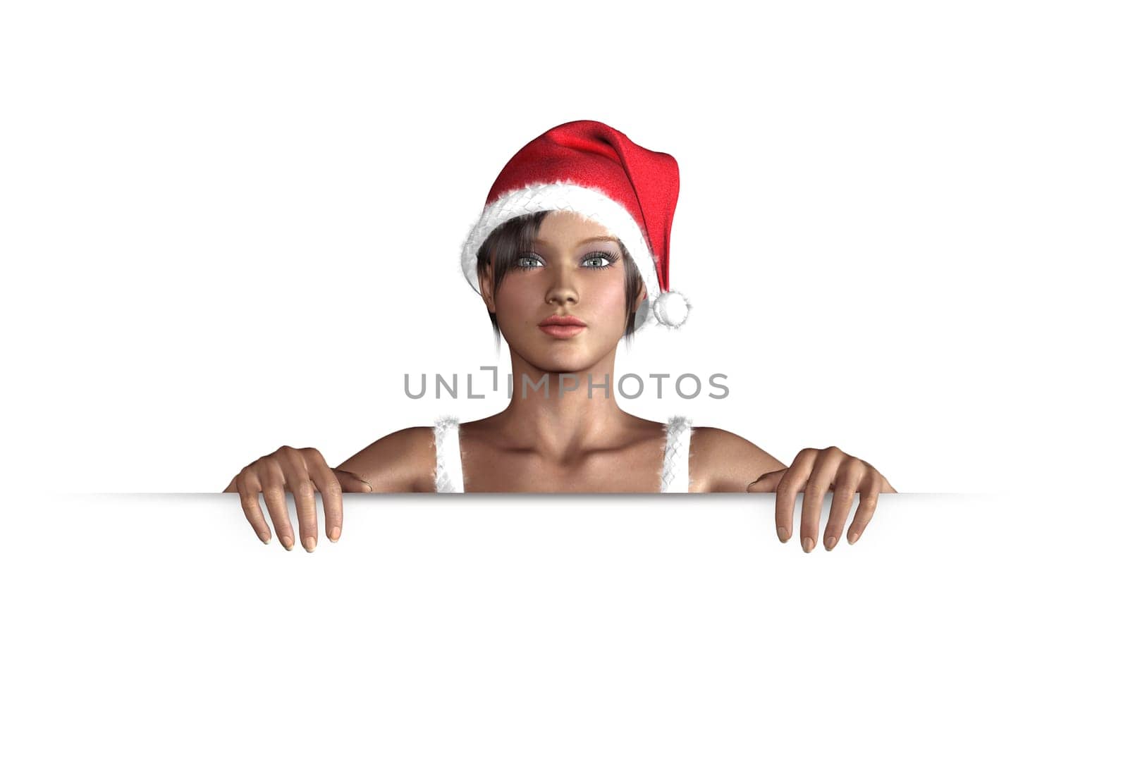 Christmas woman