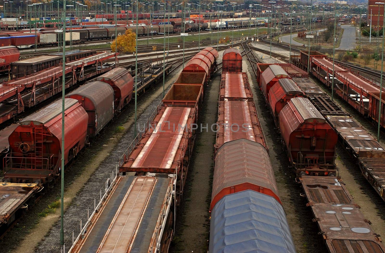 Marshalling yard