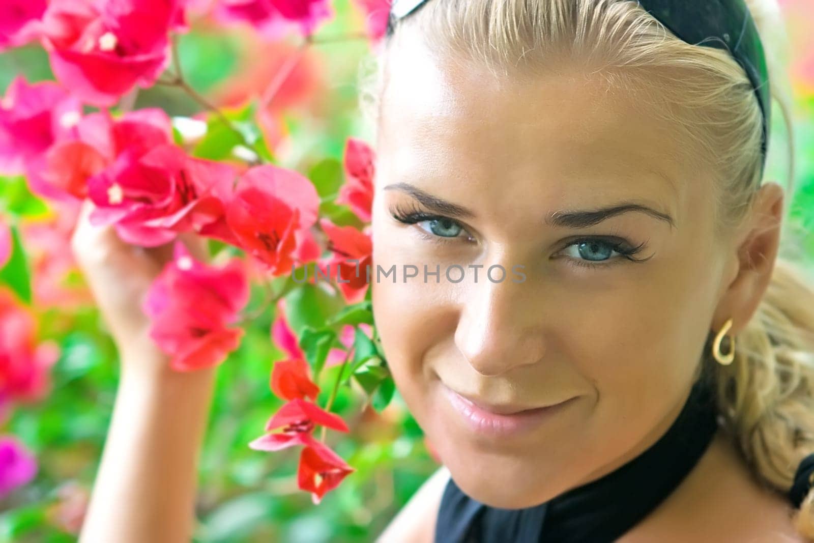 Close-up shot of a girl
