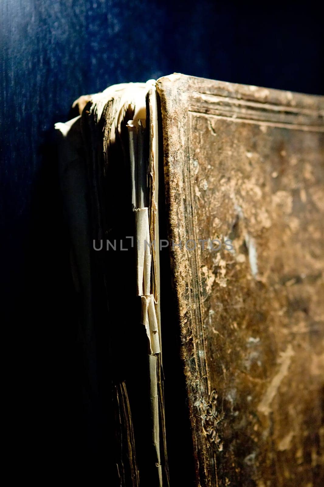 Old clock and books