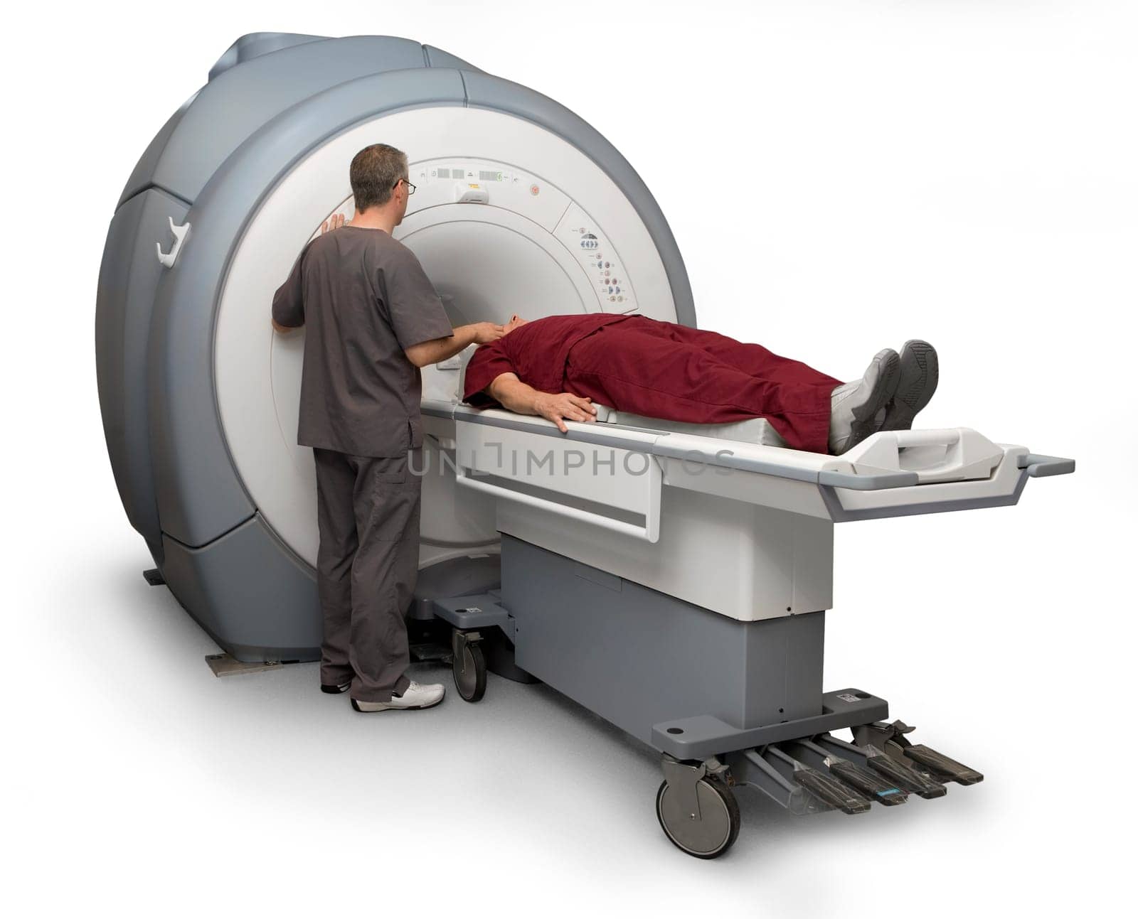 MRI Technician and Patient