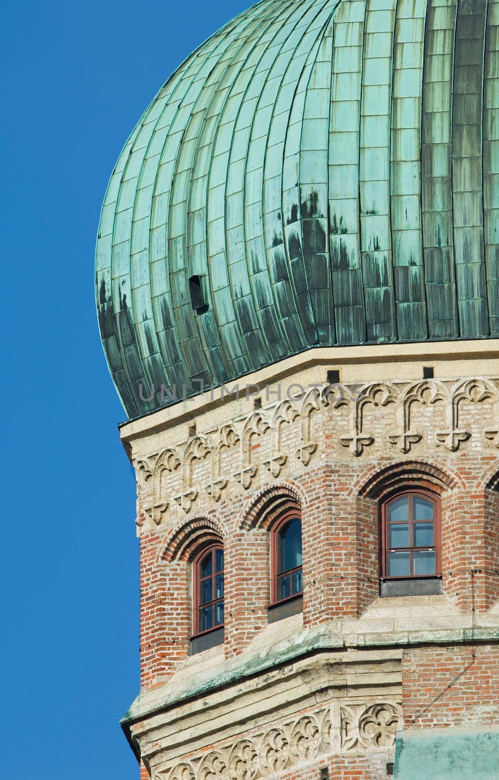 Tower of Munich's Frauenkirche