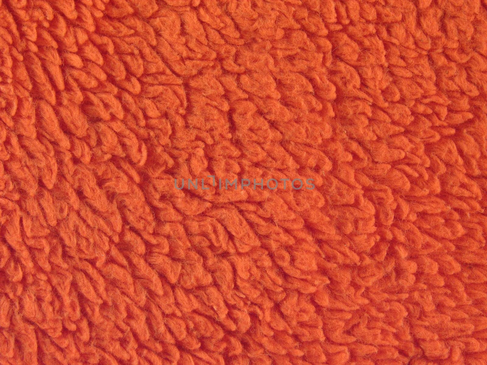 Background orange plush