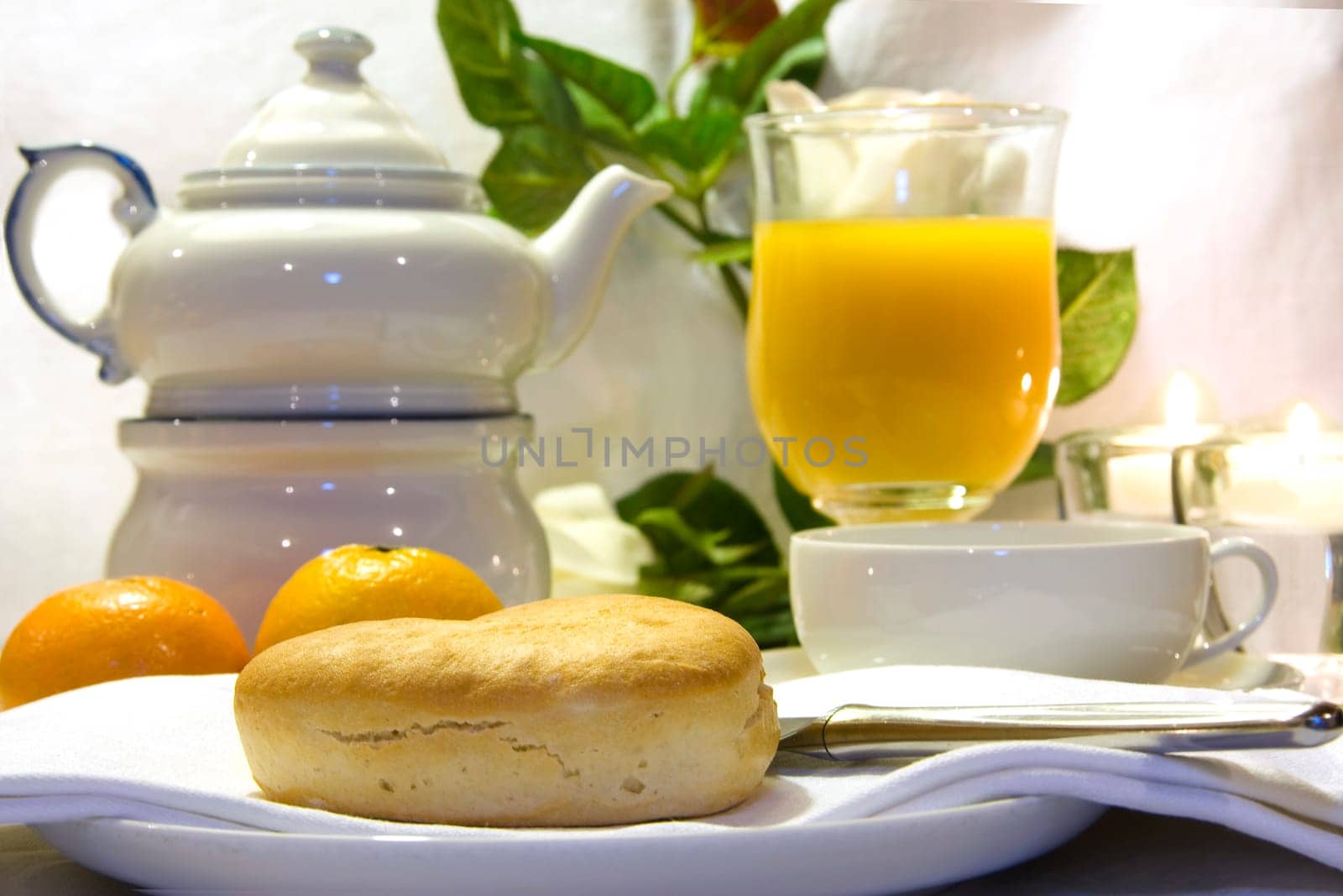 In the morning