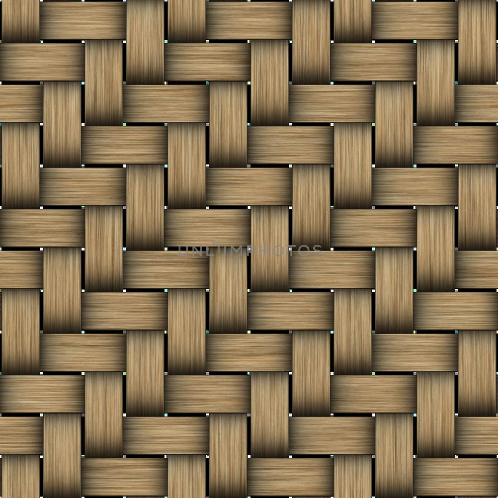 intertwined wood pattern