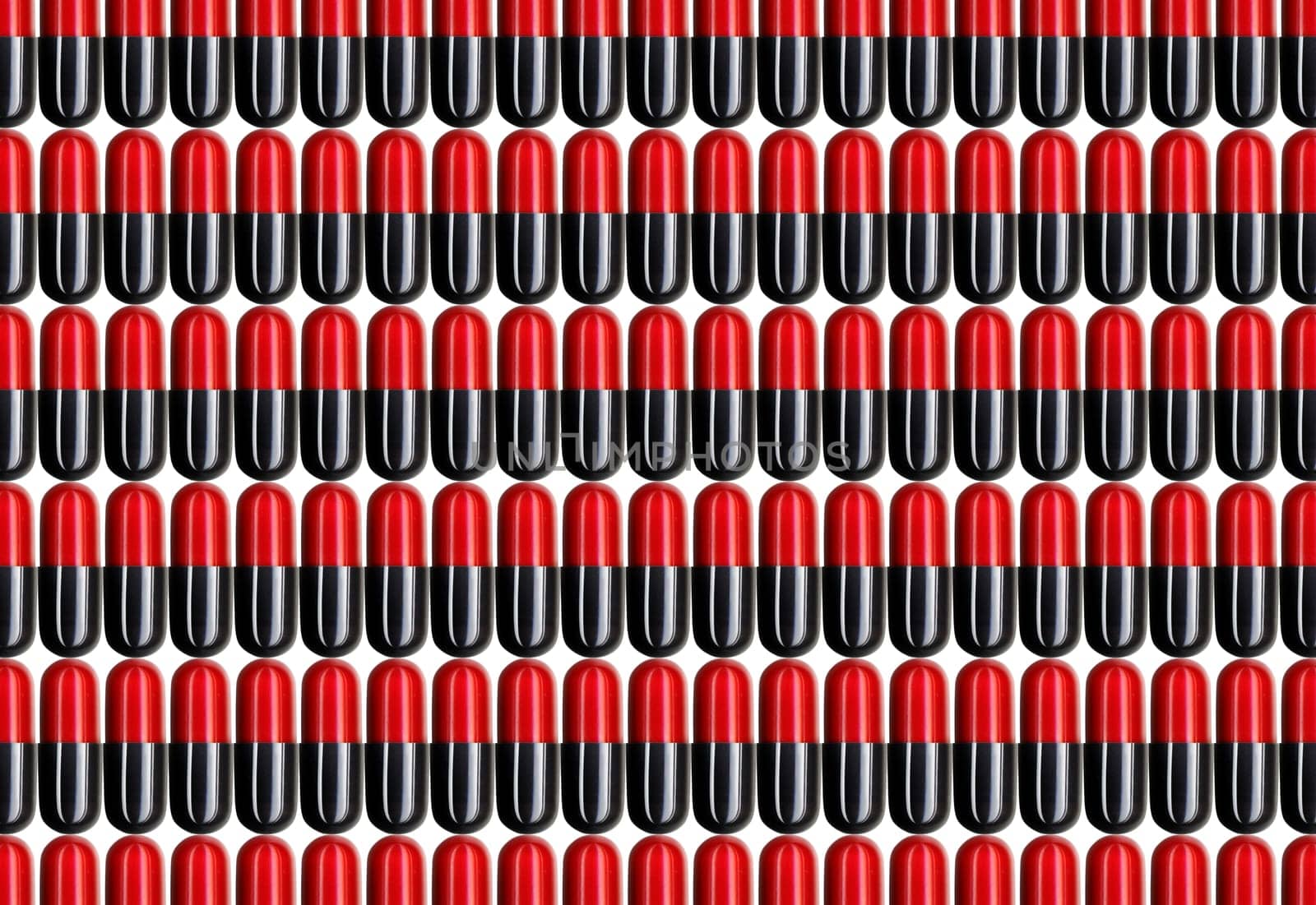 pills in a row