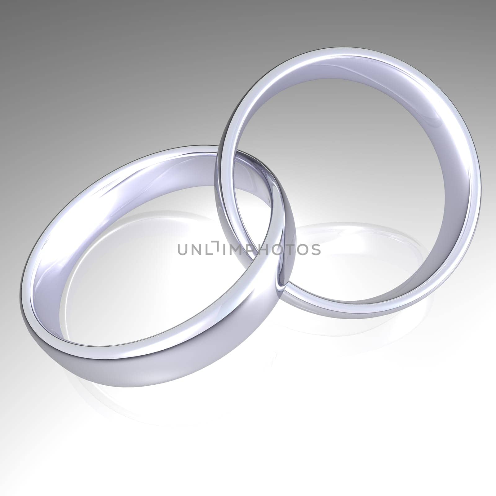 Abstract - Rings - 3D