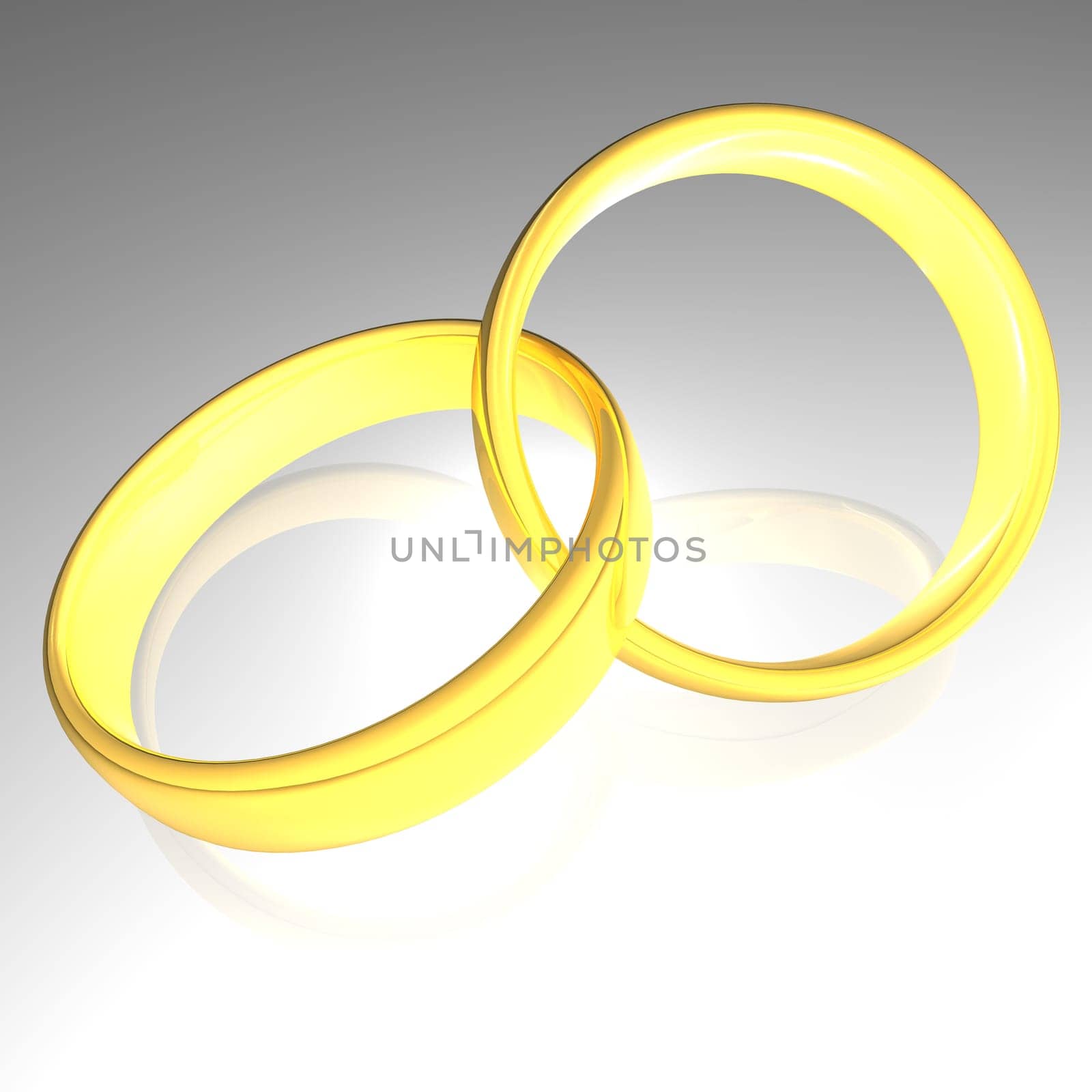 Abstract - Rings - 3D