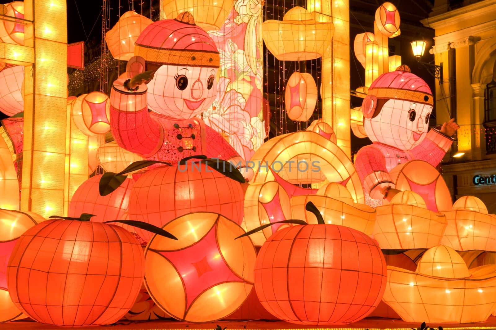 Paper made artwork for celebrating Chinese Lunar