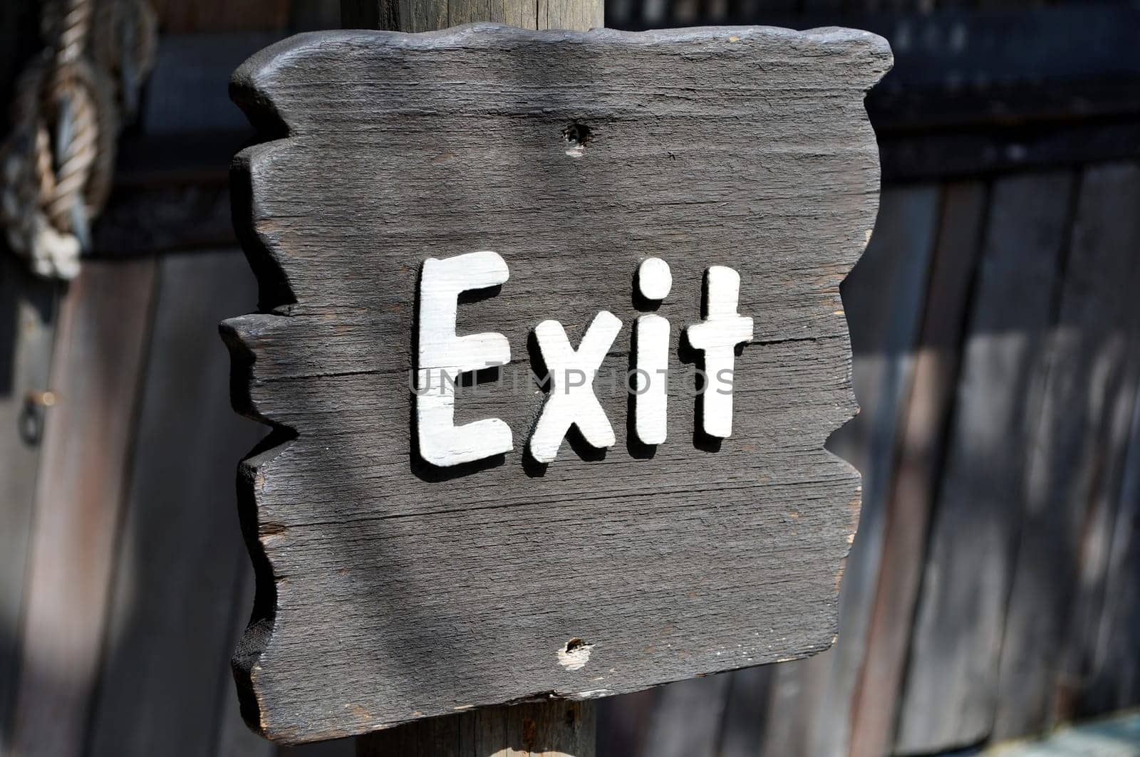 Exit sign