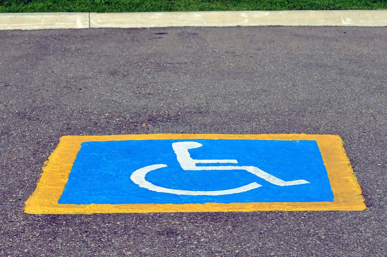 Handicapped reserved parking