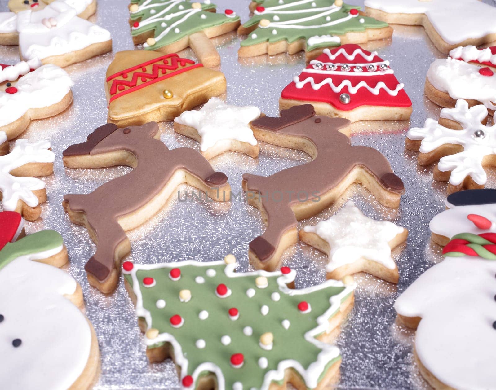 variety of Christmas cookies