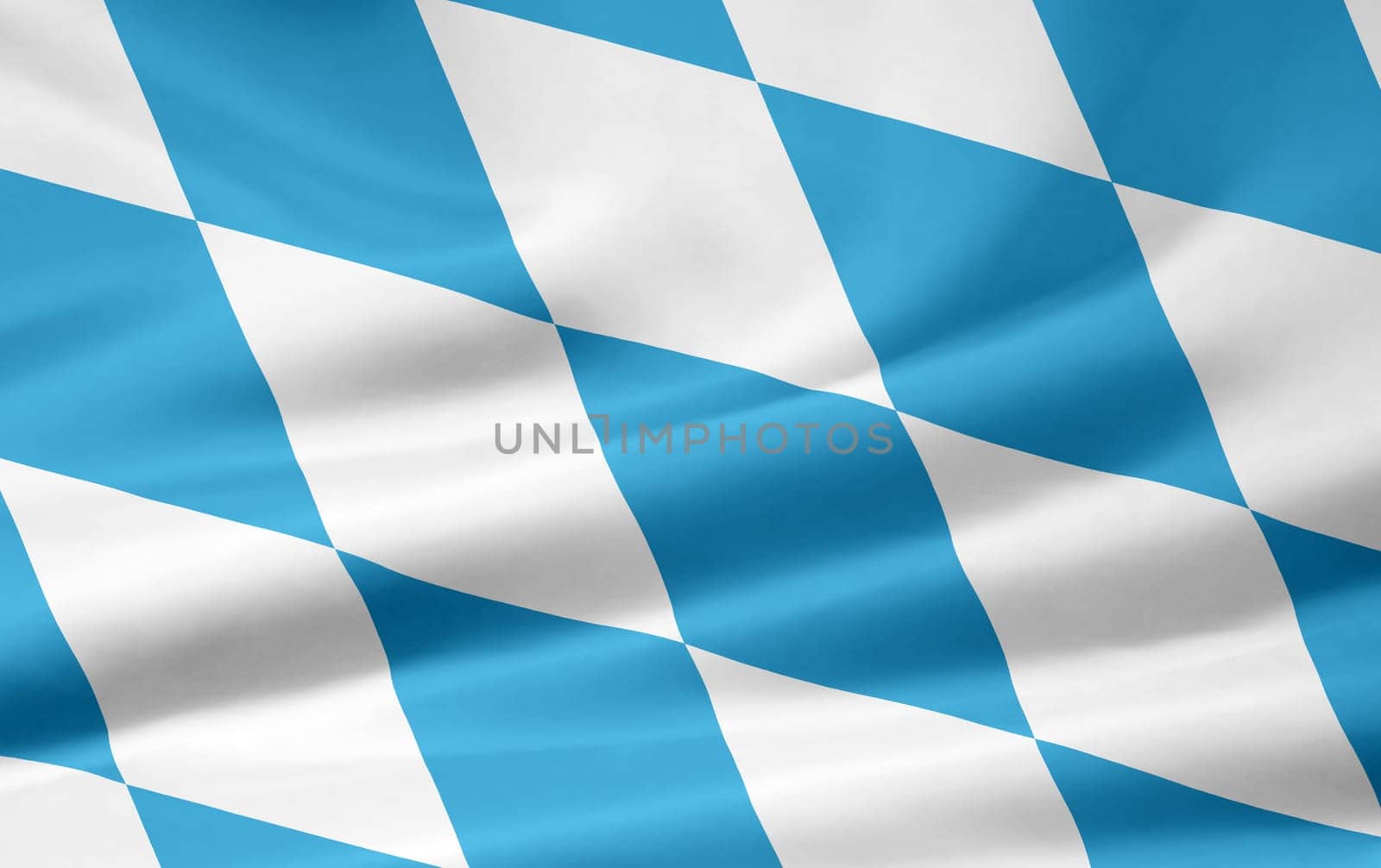 Bavarian flag - large diamonds