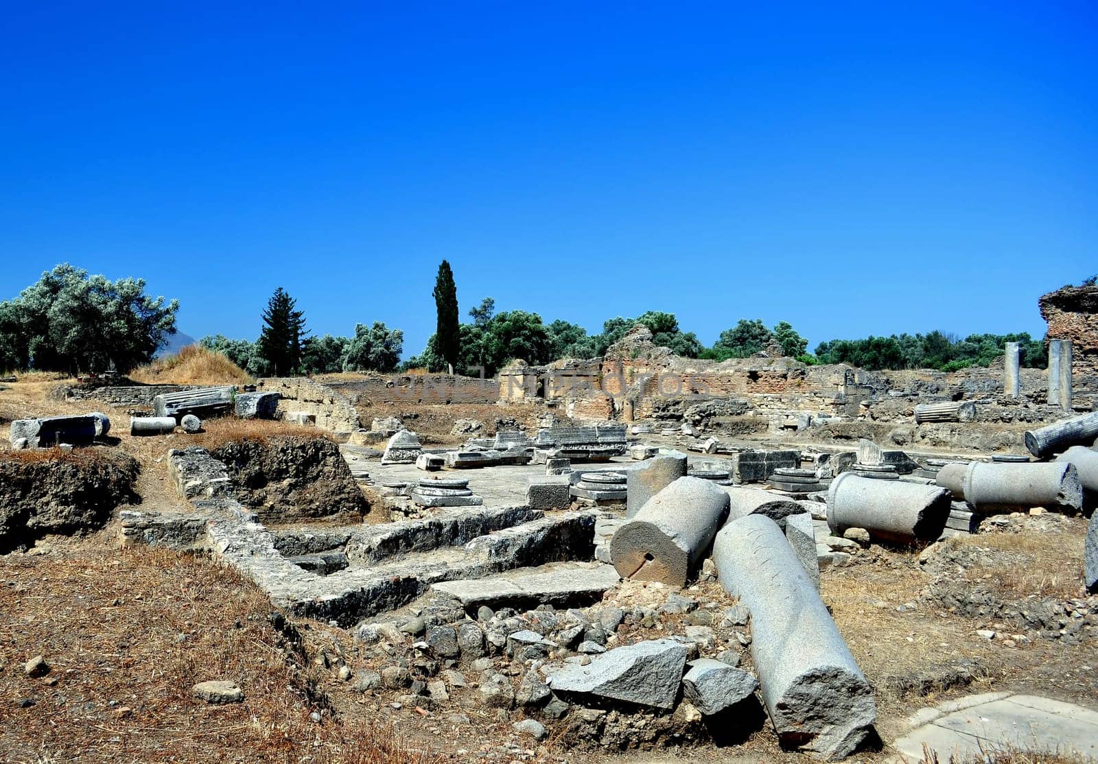 Praetorium. Archaeological site, Gortyn
