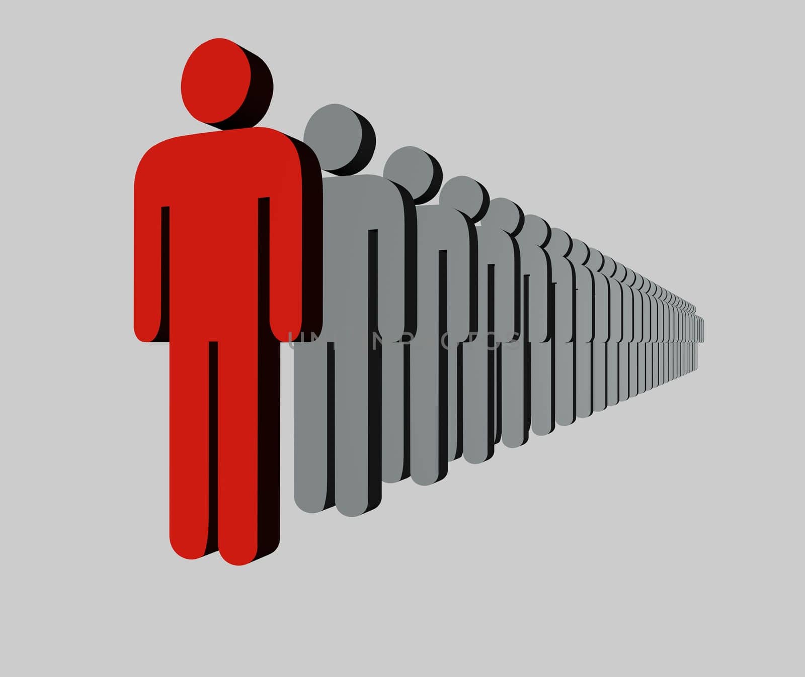 Queue - 3D