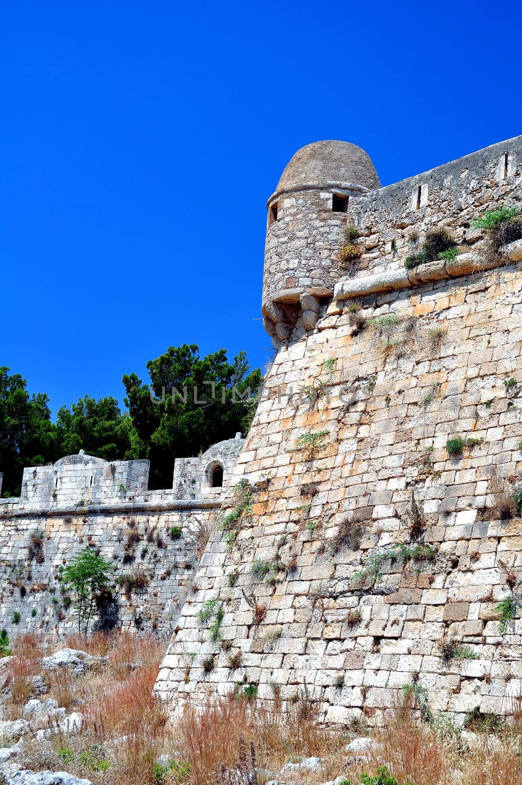 Medieval fortress in Rethymno, Crete