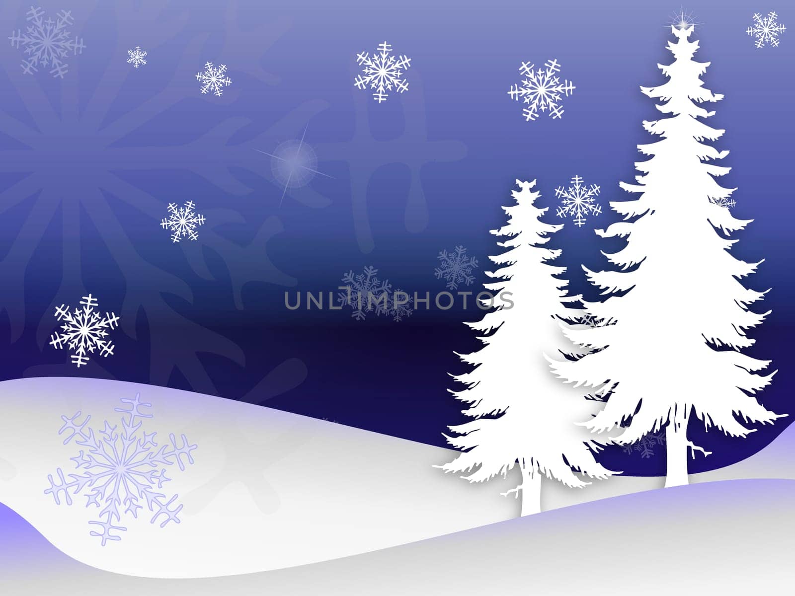 Winter Landscape Christmas