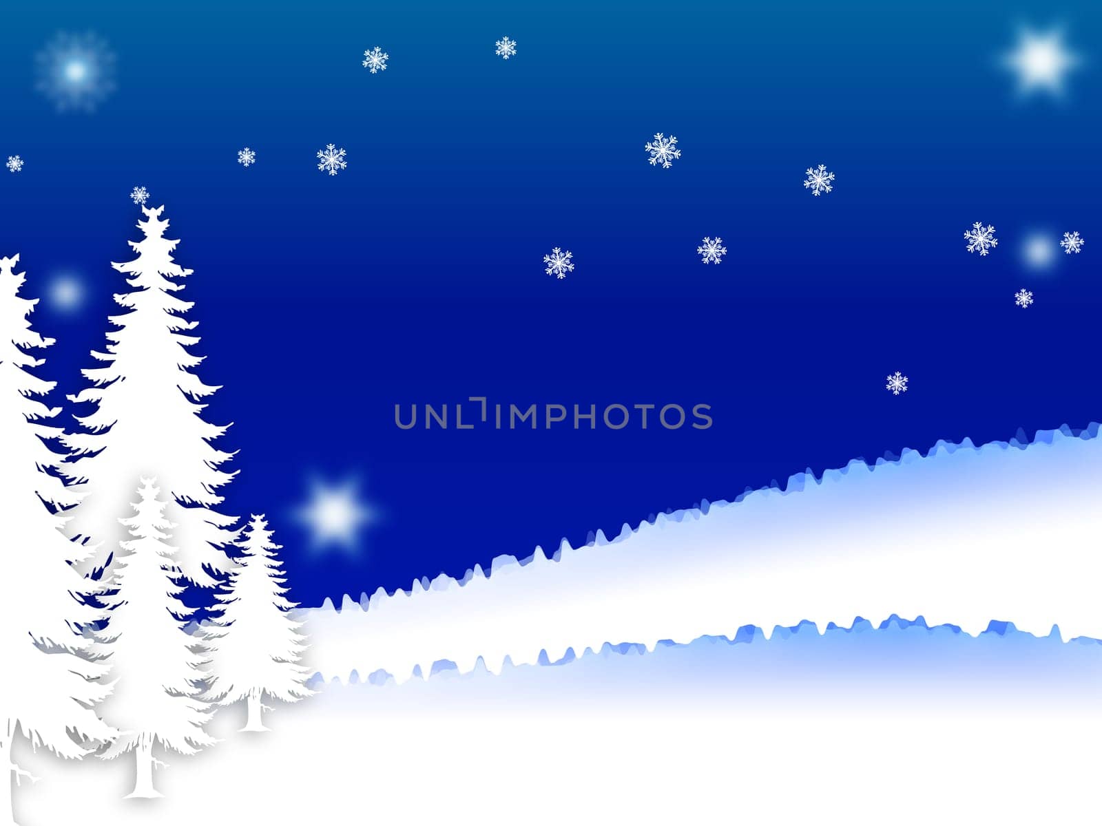 Winter Landscape Christmas