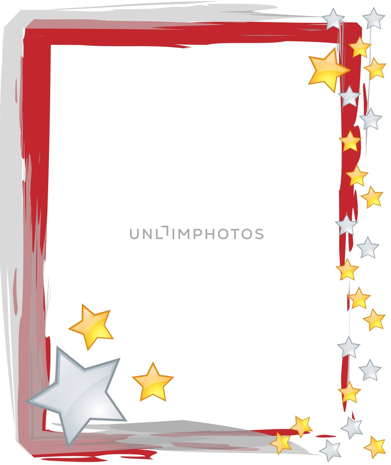 Christmas Stars Christmas Card
