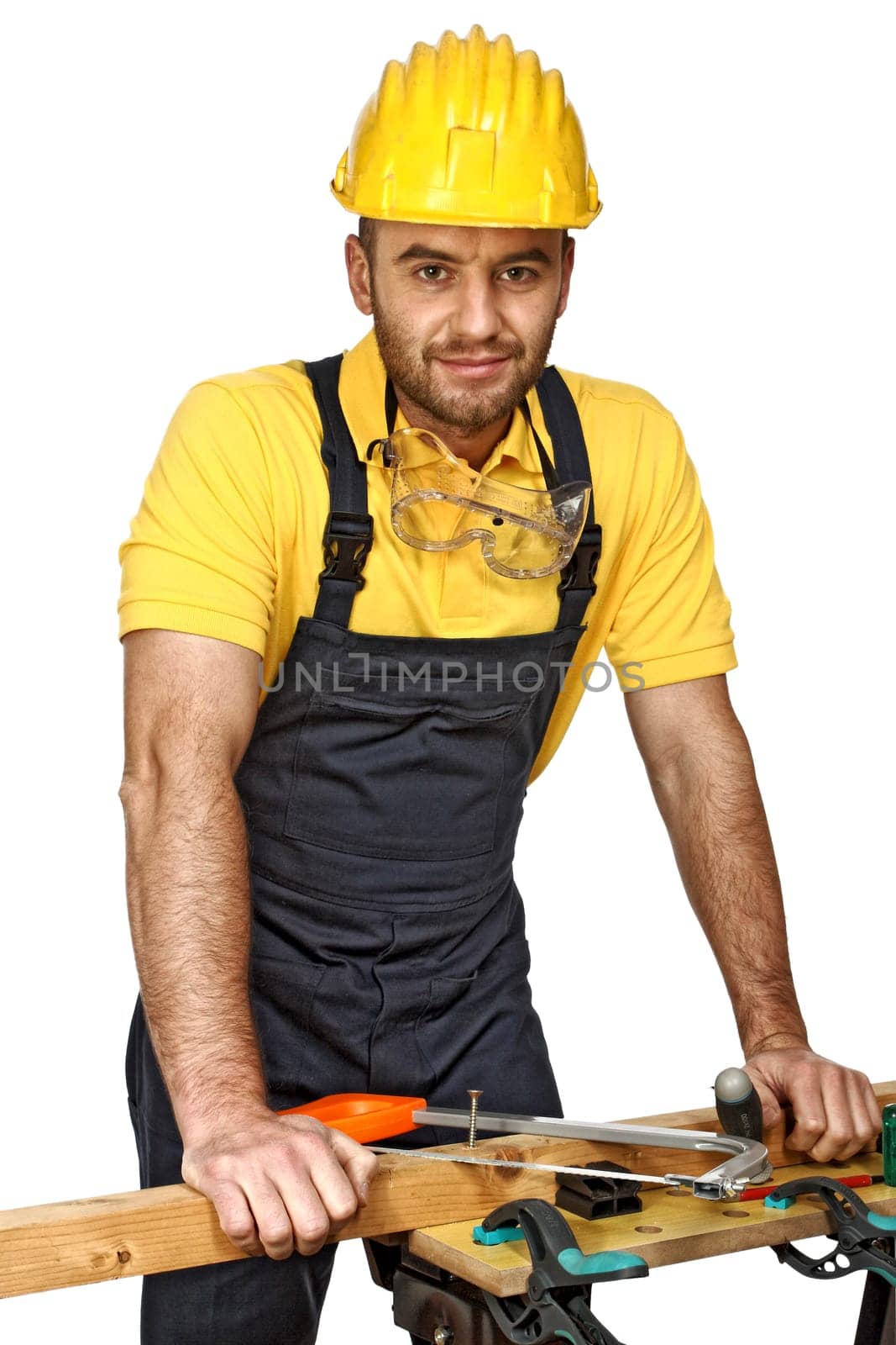 tired manual worker
