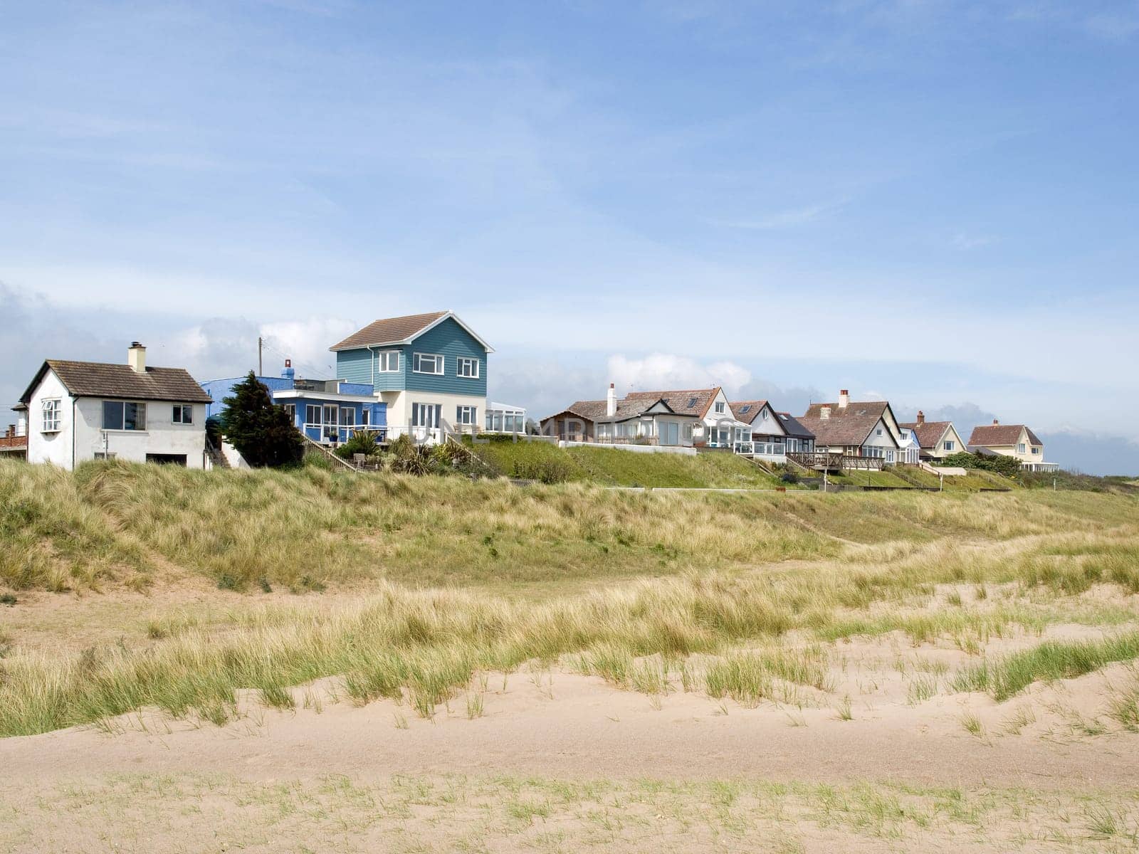 Houses on the beach