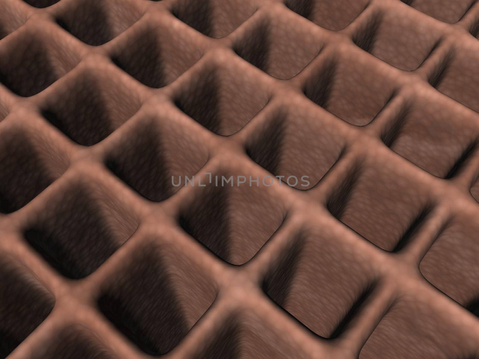 Abstract - Skin Cells - Skin - 3D