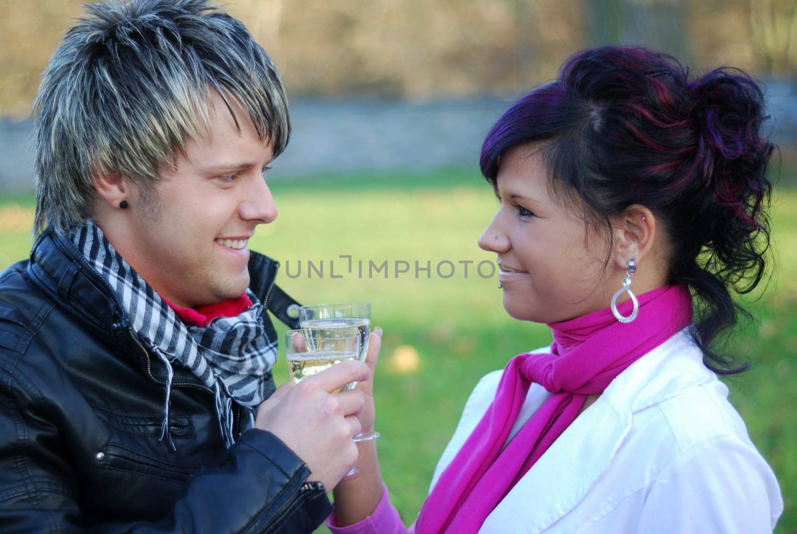 Happy couple