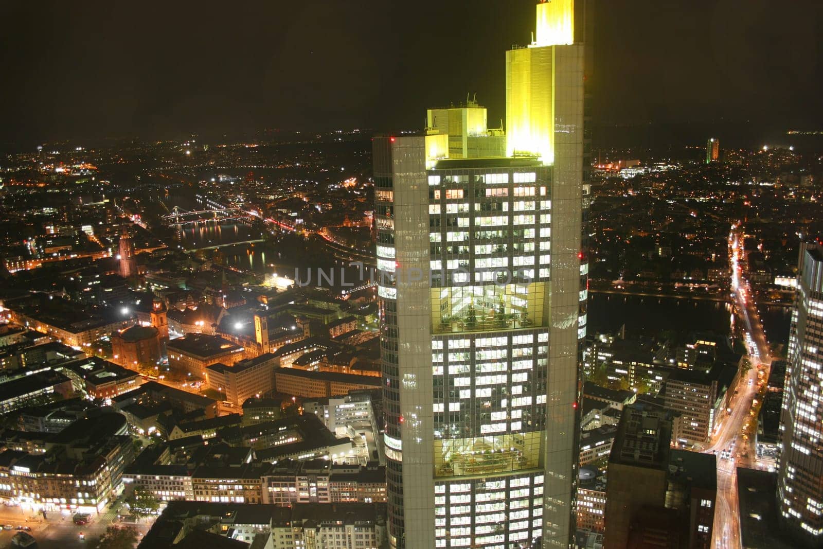 Frankfurt at night