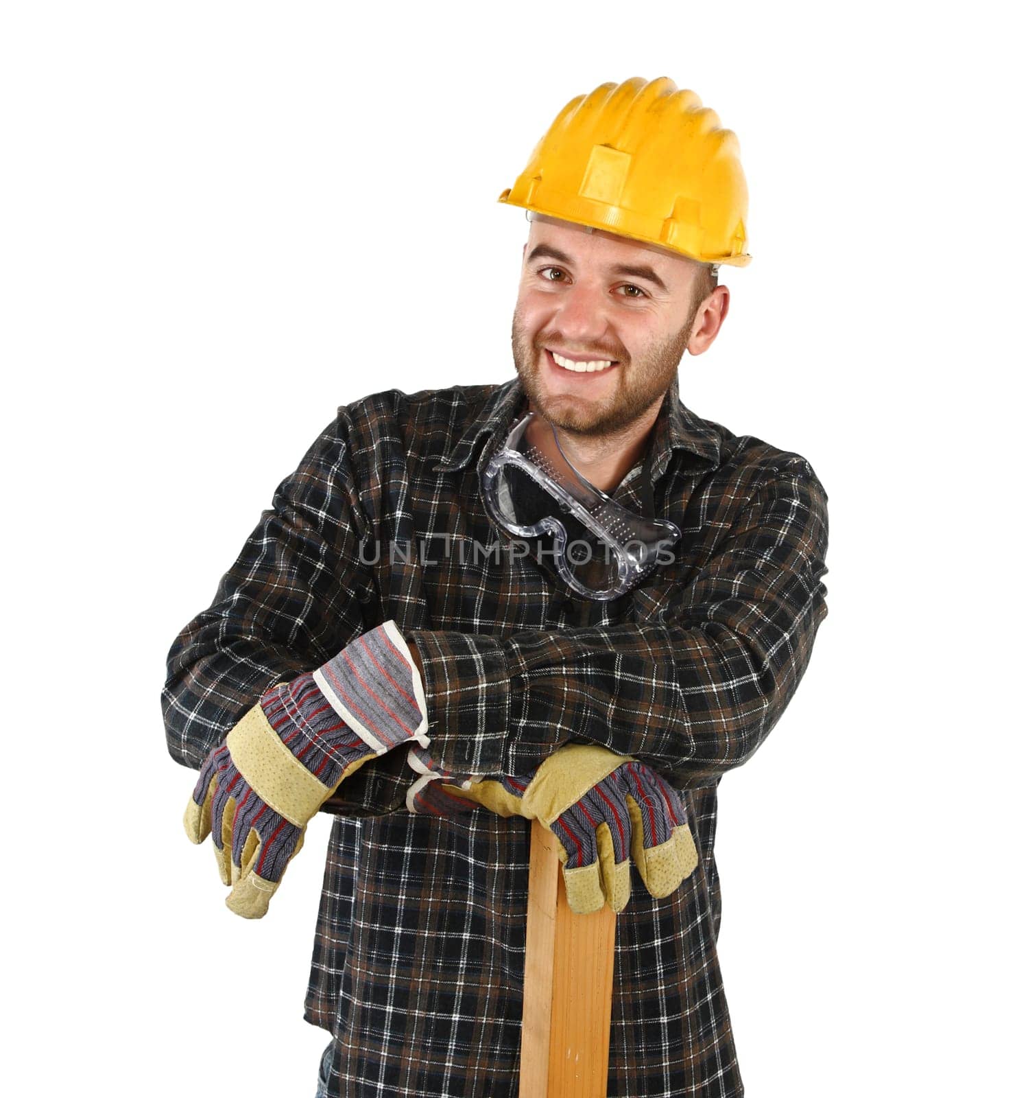 friendly confident handyman