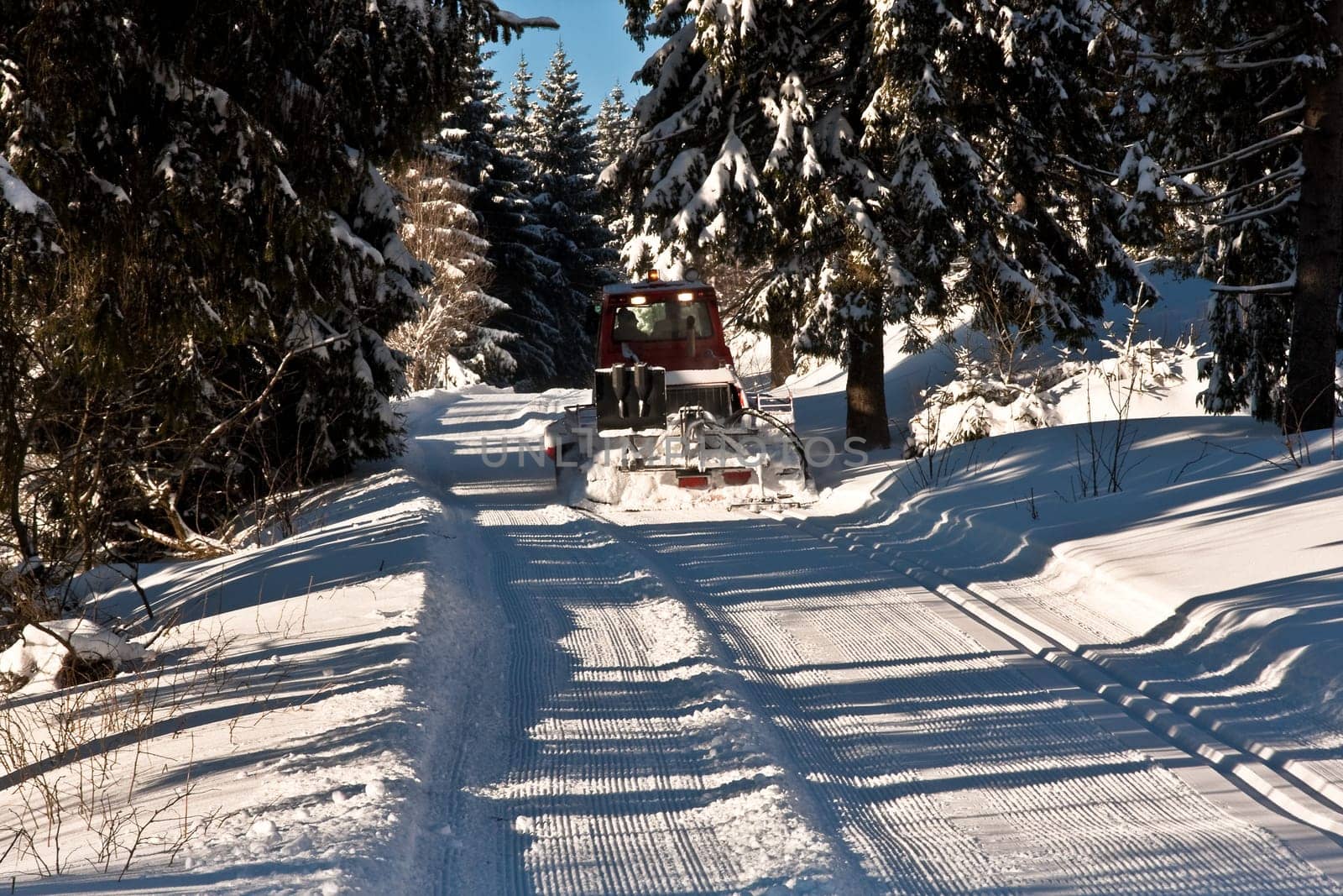 Winter service for athletes
