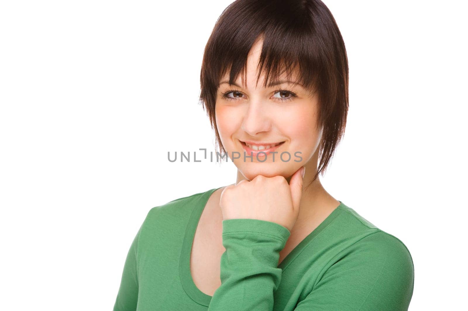Young smiling woman