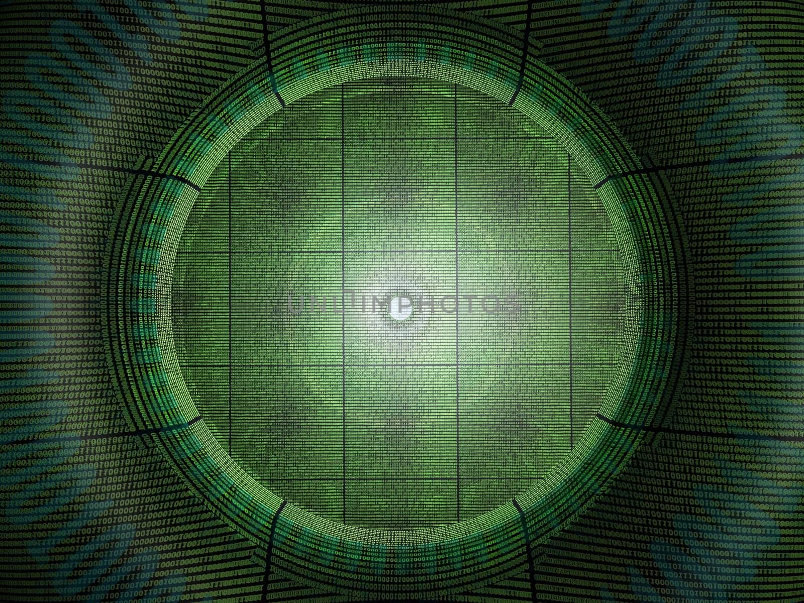 Abstract - Data Stream - 3D