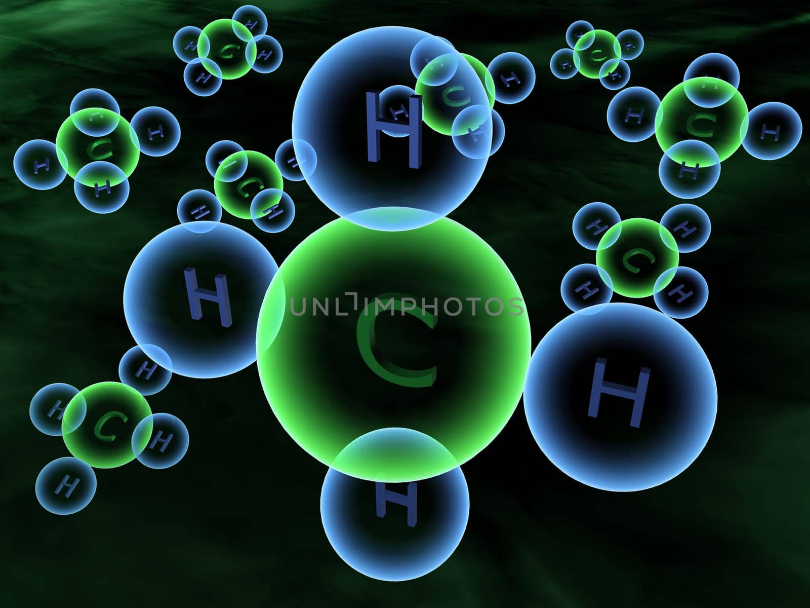 Methane - Molecules