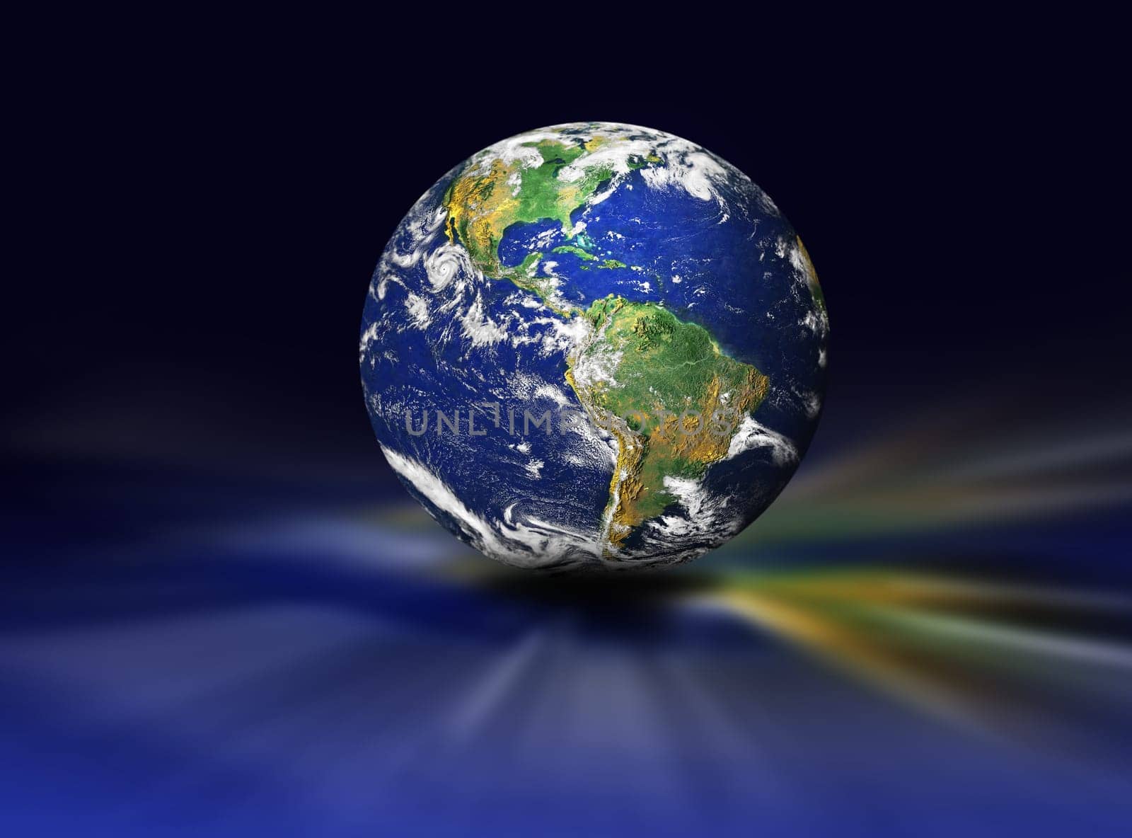Earth in space