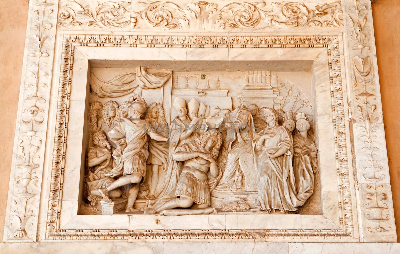 Relief at Palermo's Cathedral