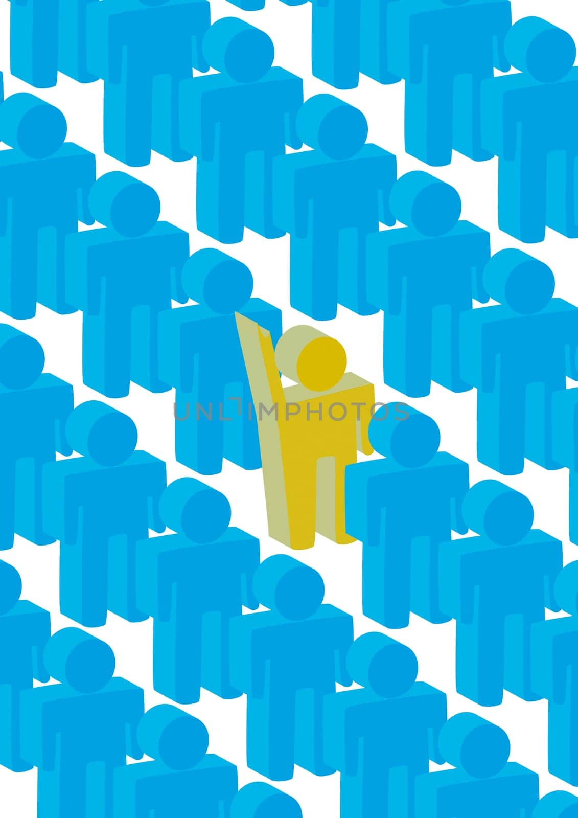 icons representing a group of people