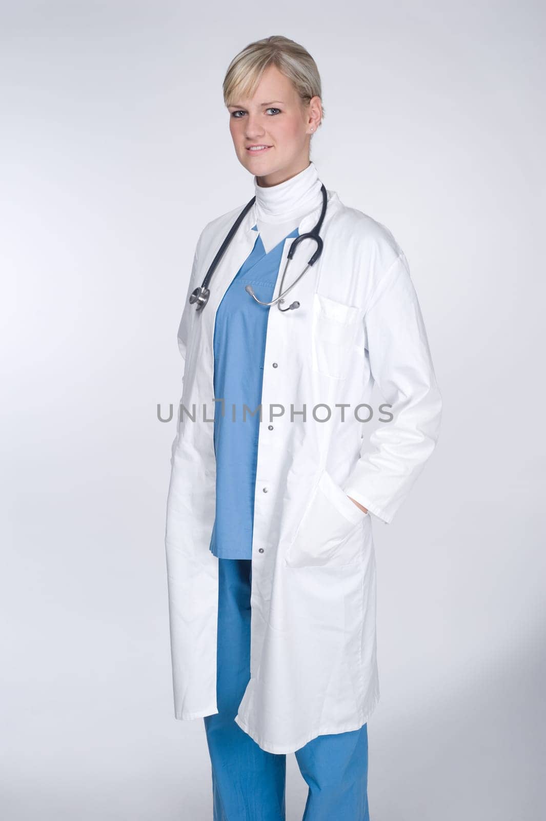 female doctor or woman doctor