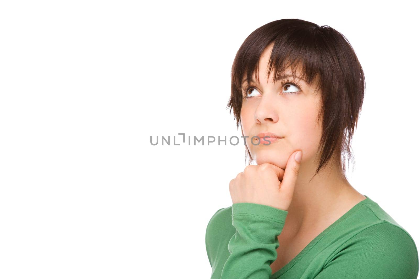 Thoughtful woman
