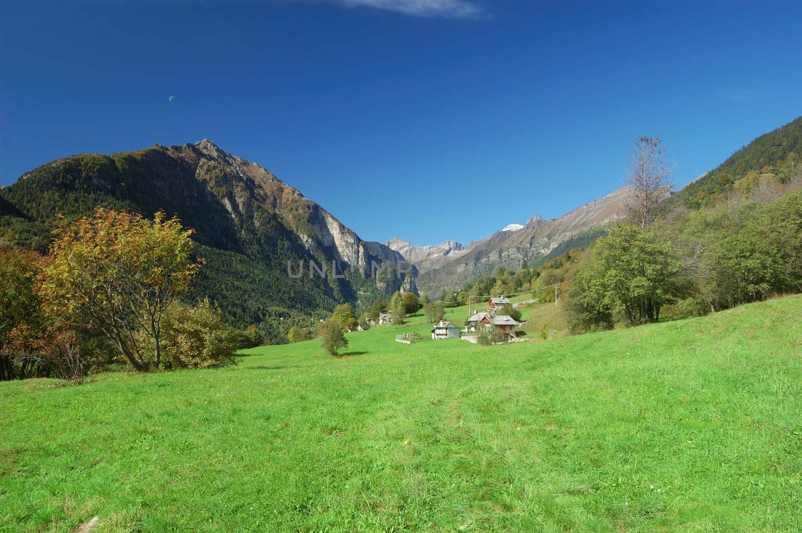 Mountain Village landscape
