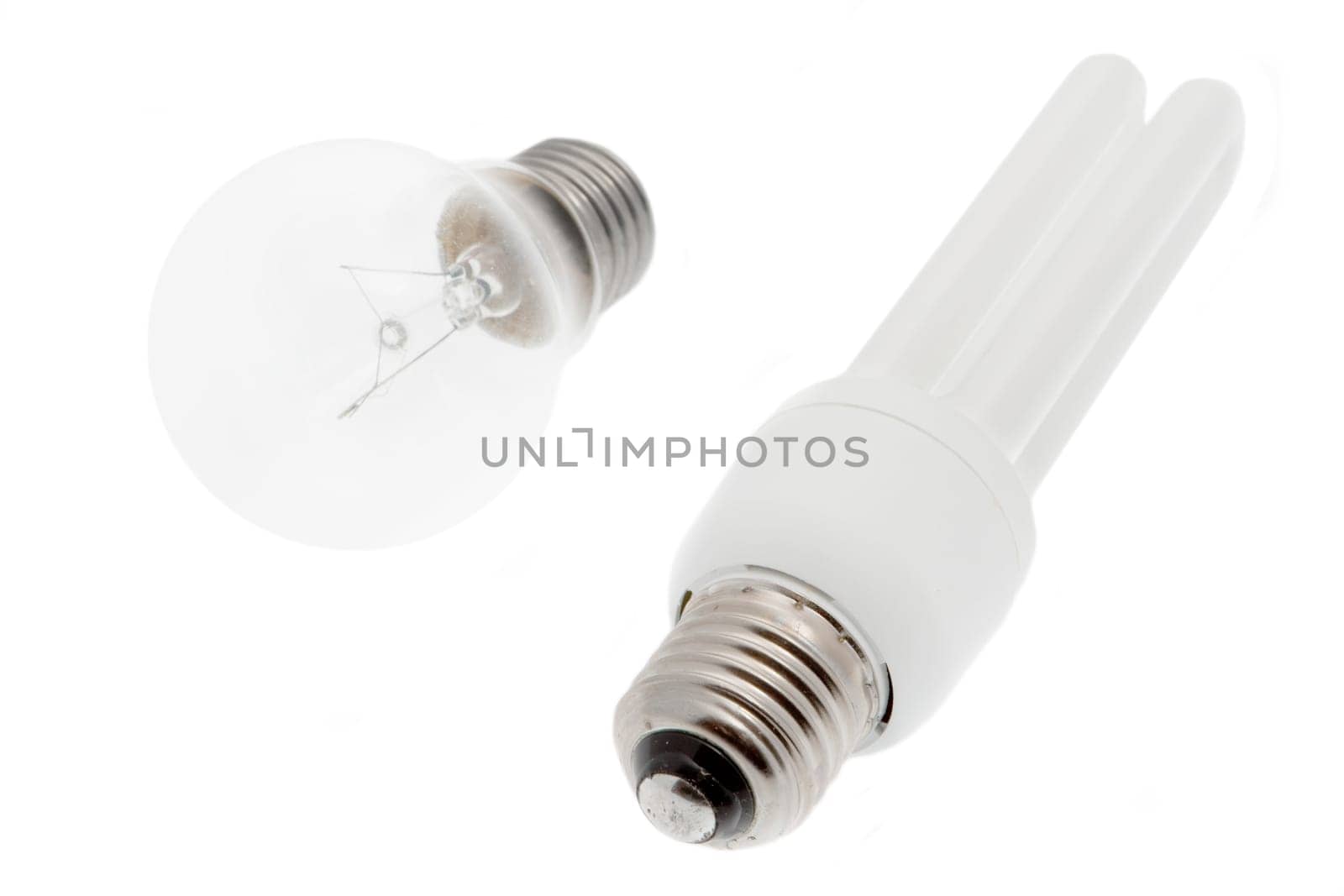 Incandescent bulb and energy-saving lamp