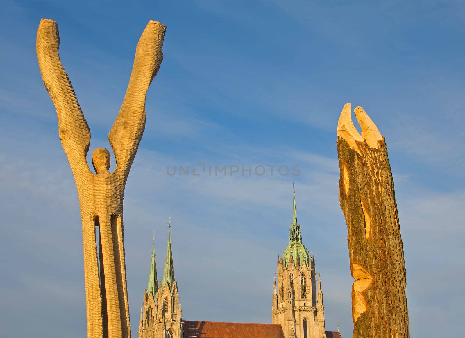 Munich's St. Paul's Church and Tollwood