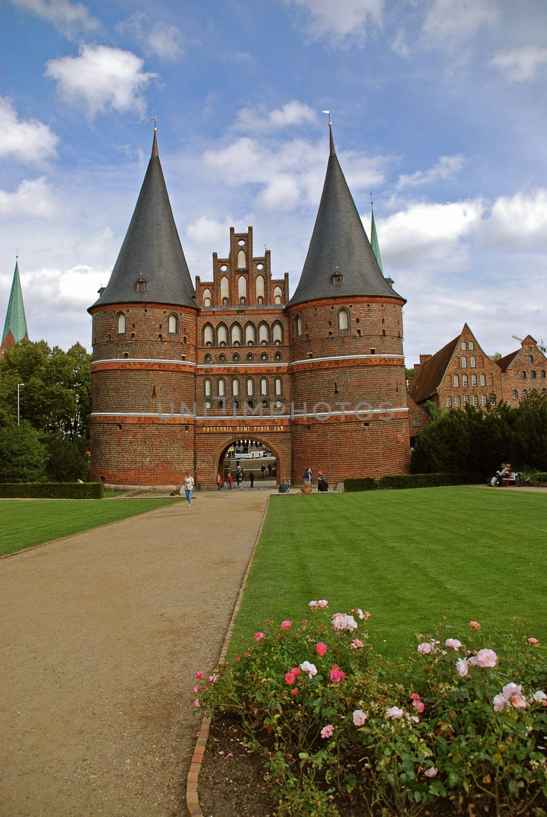 Holsten Gate in Lübeck