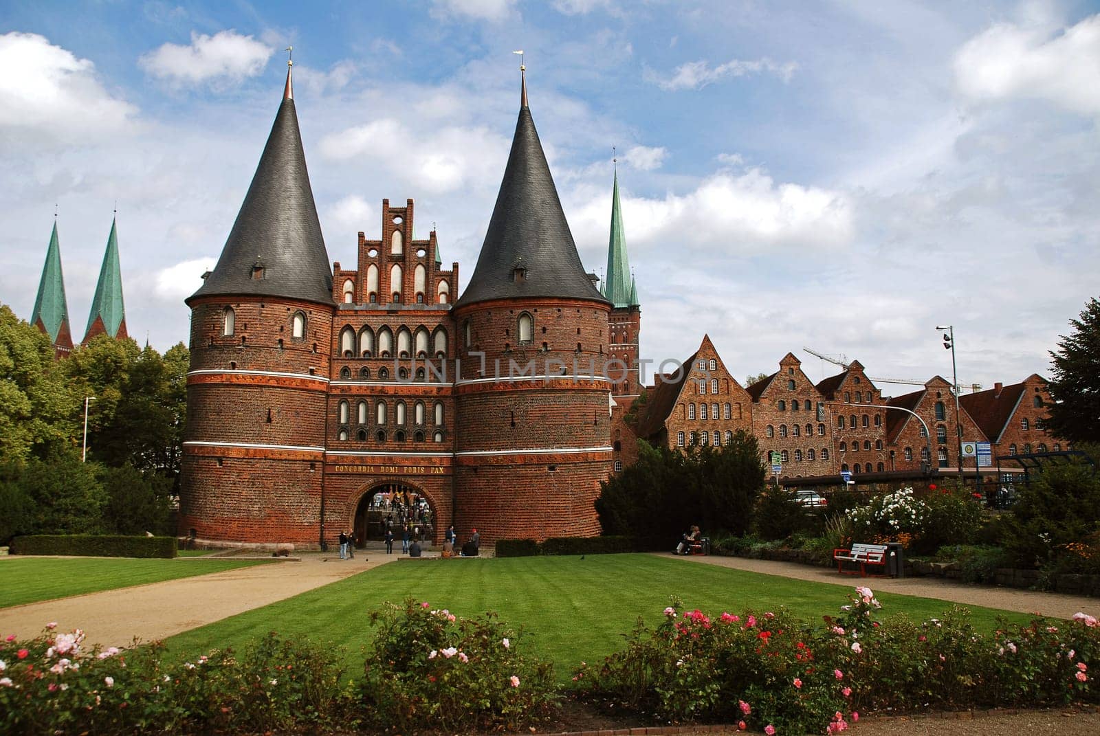 Holsten Gate in Lübeck