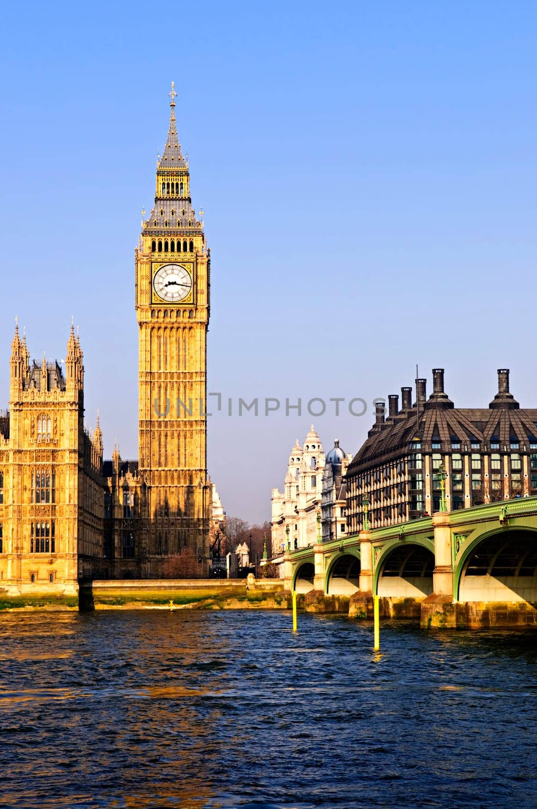Big Ben and Westminster bridge