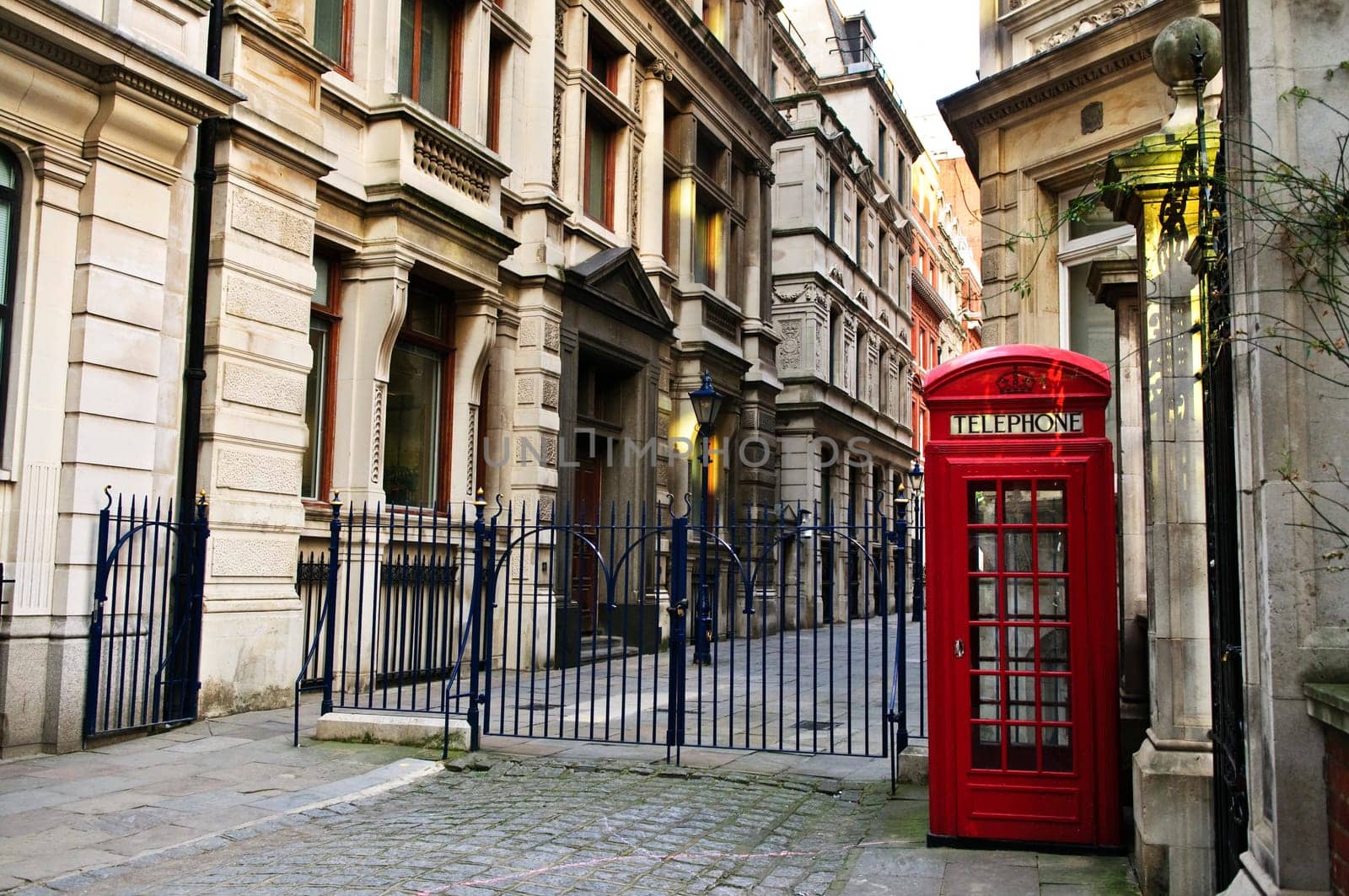 Telephone box in London