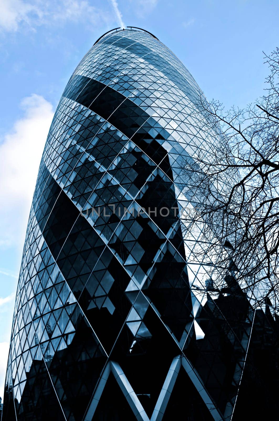 Gherkin building in London