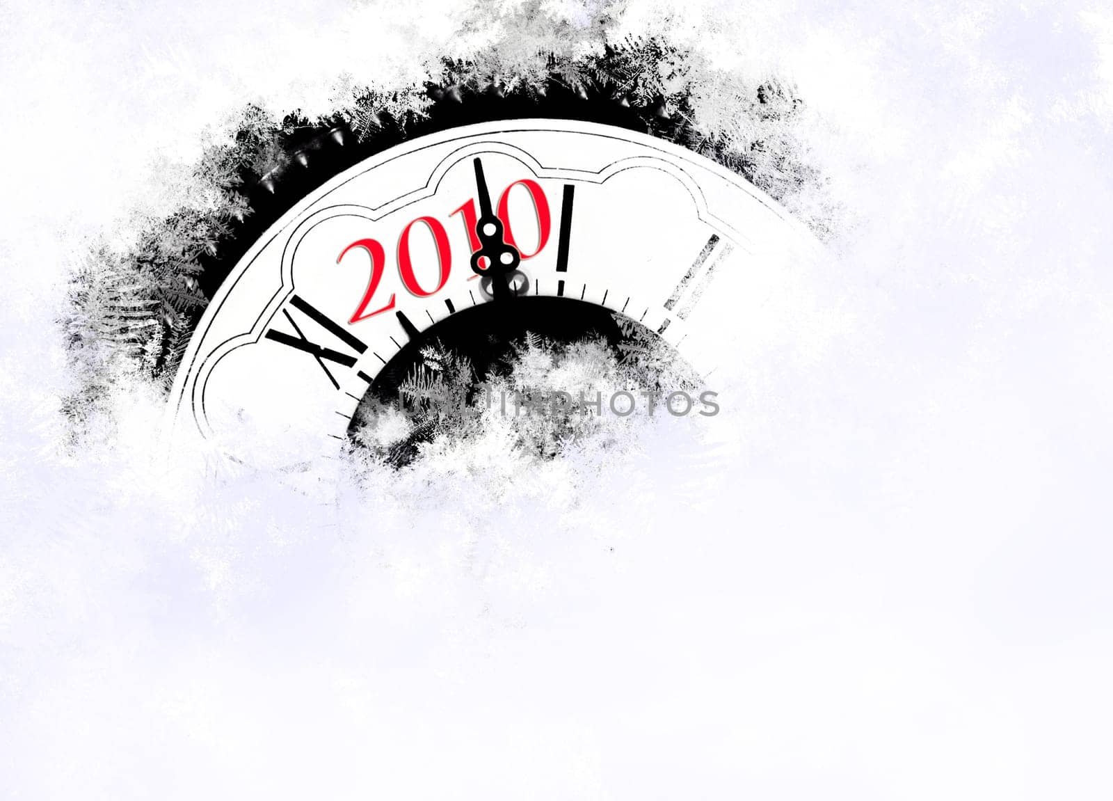 New Year at midnight