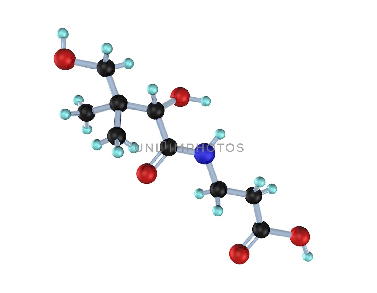 Molecule Vitamin B5