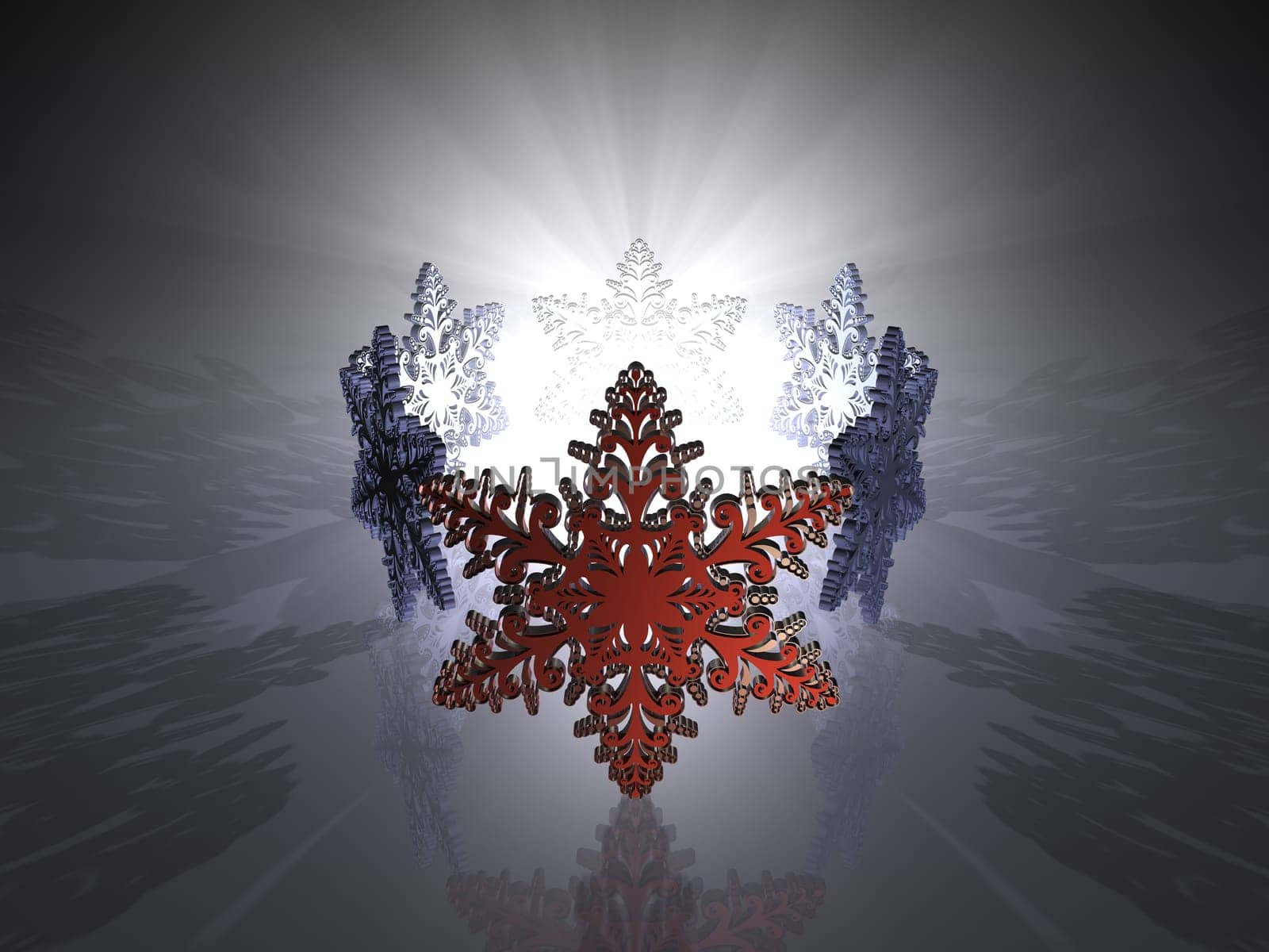 Ice Crystals - 3D