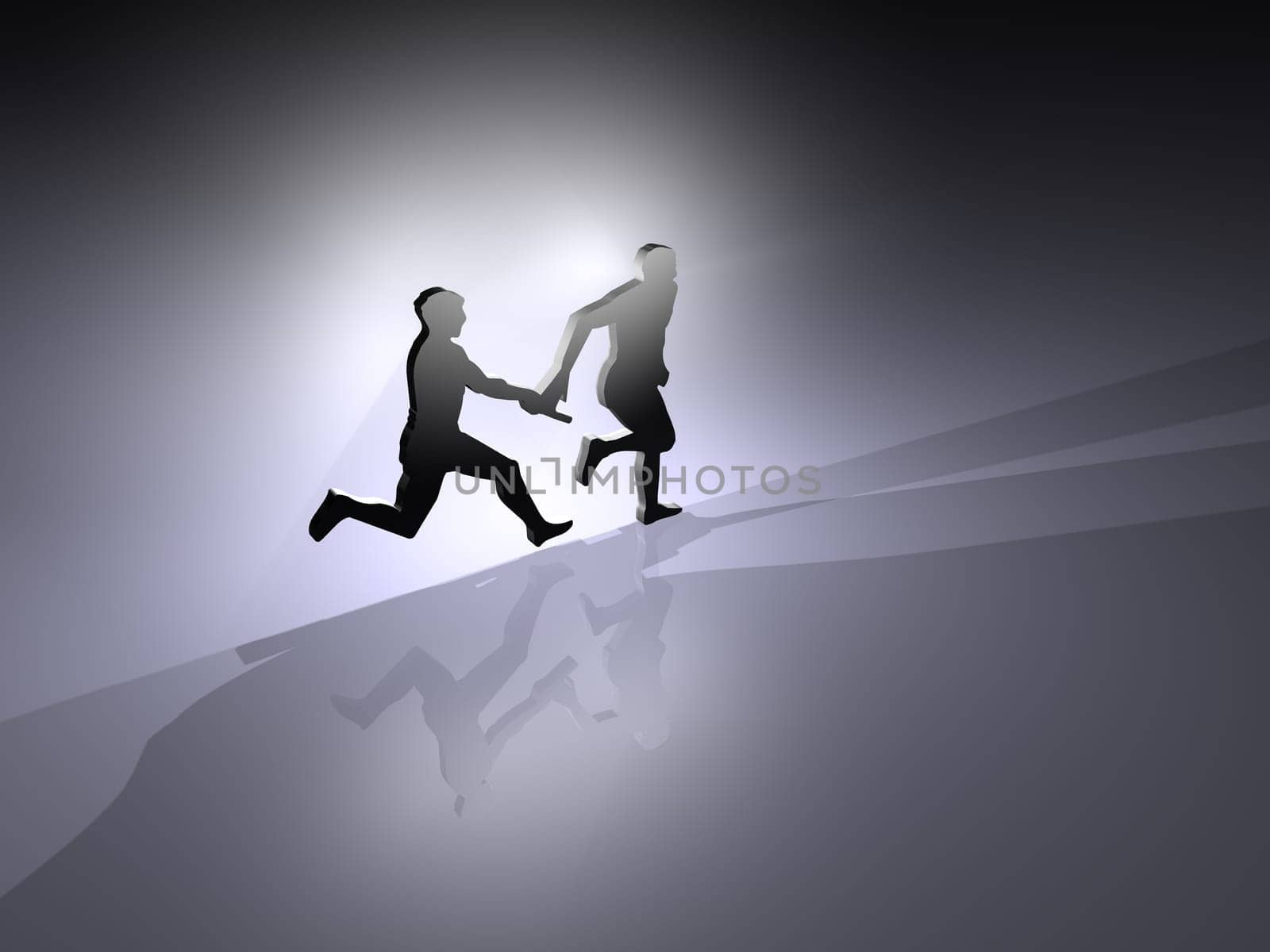 Background Javelin Throw - 3D